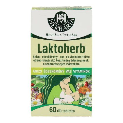 Herbária laktoherb tabletta 60 db