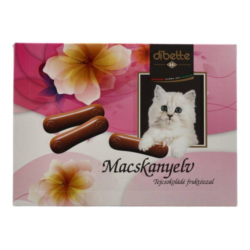 Dibette tejcsoki fruktózzal macskanyelv