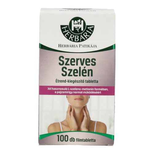 Herbária szerves szelén tabletta 100 db