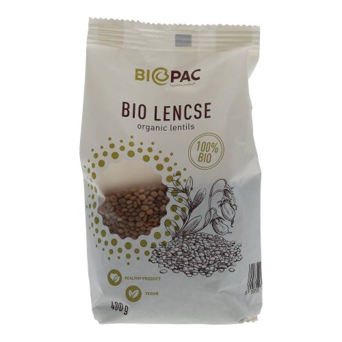 Biopac bio lencse 400g