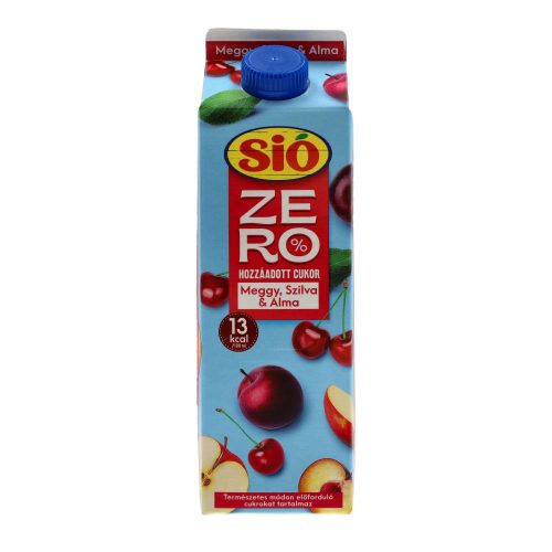 Sió zero gyüm.lé meggy-szilva-al. 1000ml