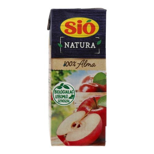 Sió natura gyümölcslé alma 100% 0,2l 
