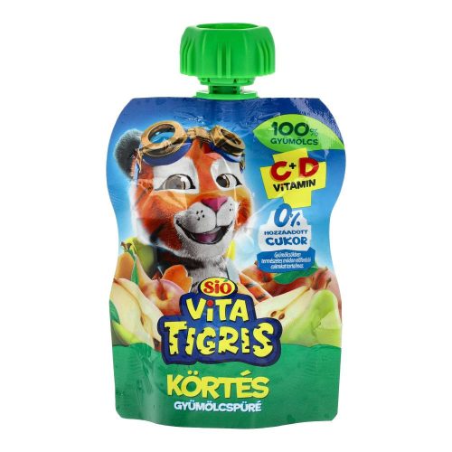 Sió vitatigris gyüm.püré körte 100% 90g