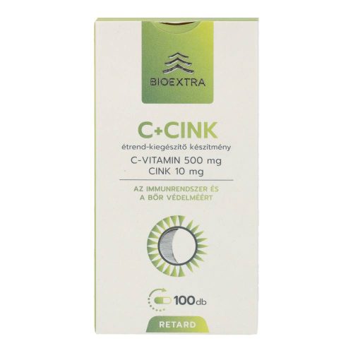 Bioextra c+cink retard kapszula 100 db