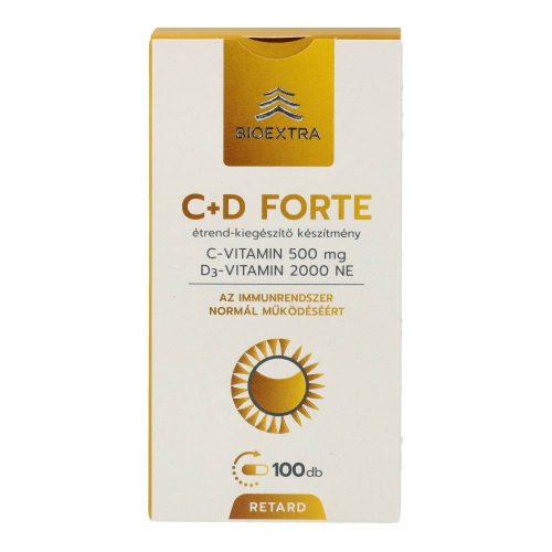 Bioextra c+d forte retard kapszula100 db