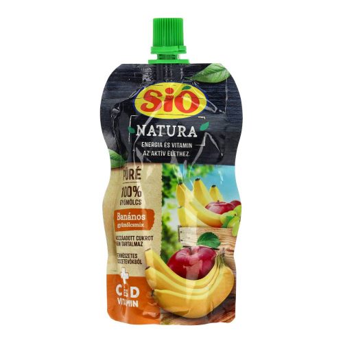 Sió natura gyüm.mix banán 100% 120g