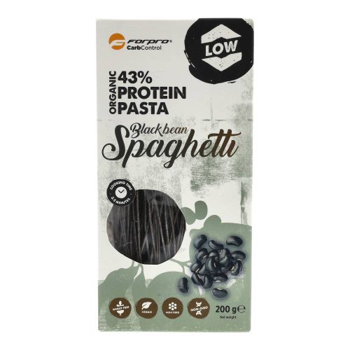 Forpro bio szójabab proteintészta fekete