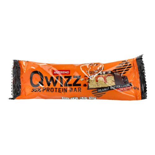 Nutrend qwizz protein bar peanut butter
