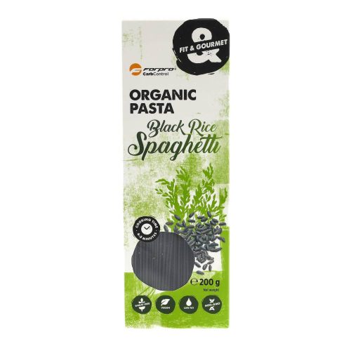 Forpro bio feketerizs tészta spaghetti