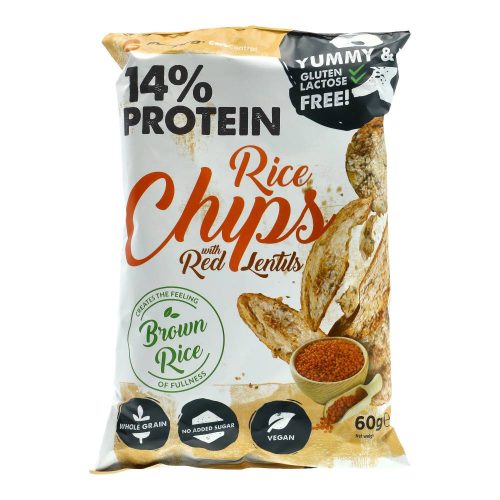 Forpro protein barnarizs chips vöröslen.