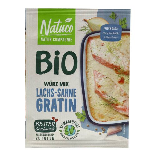 Natuco bio sült fűszeres lazac alap