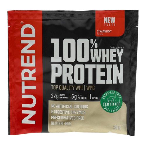 Nutrend 100% whey protein strawberry