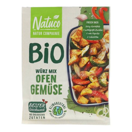 Natuco bio sült zöld. Fűszerkeverék alap