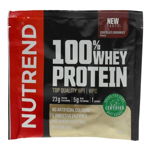 Nutrend 100% whey protein choco brownies