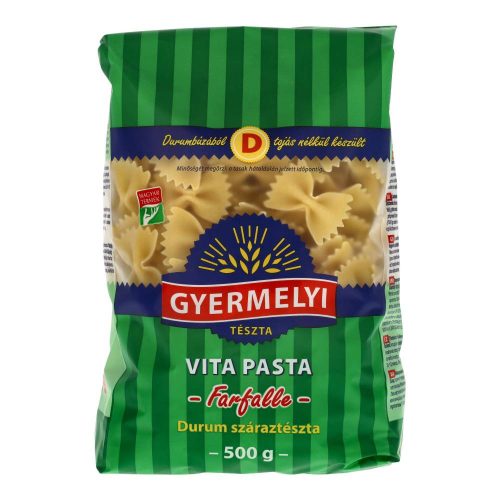 Gyermelyi vita pasta farfalle 500g