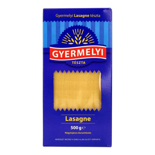 Gyermelyi tészta lasagne 4 tojás 500g