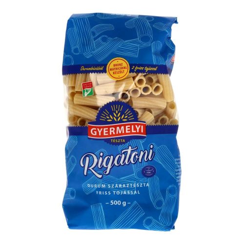 Gyermelyi tészta rigatoni 2 tojás 500g