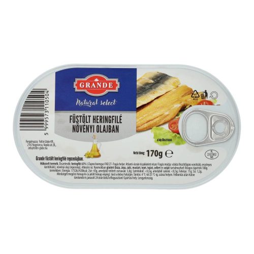 Grande füstölt heringfilé 170g