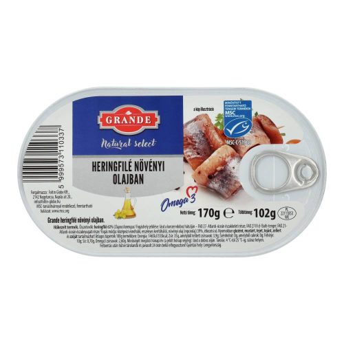 Grande heringfilé 170g