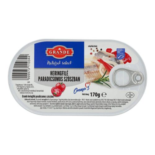 Grande paradicsomos heringfilé 170g