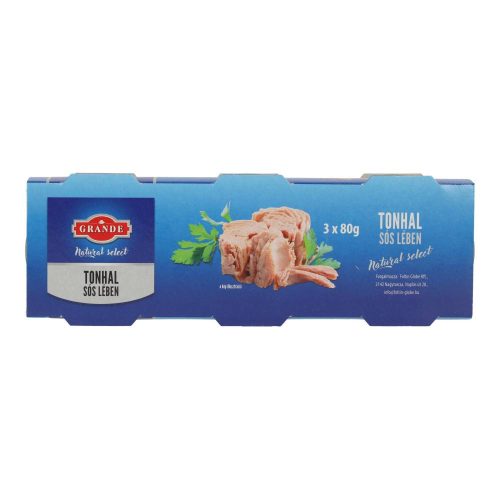 Grande tonhaltörzs natúr lében 240g
