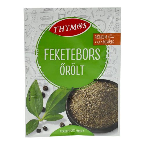 Thymos feketebors őrölt 20g