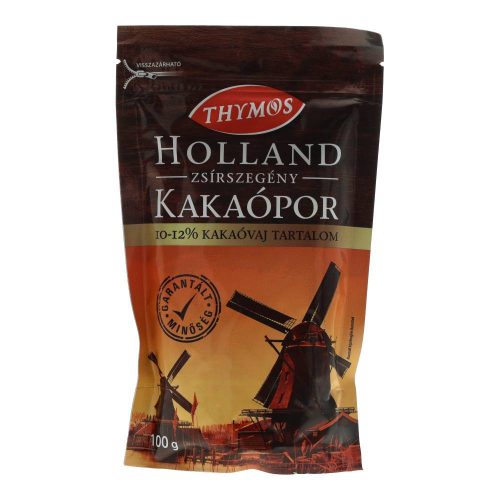 Thymos holland kakaó zsírszegény 100g