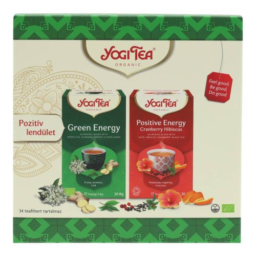 Yogi bio tea csomag pozitív lendület