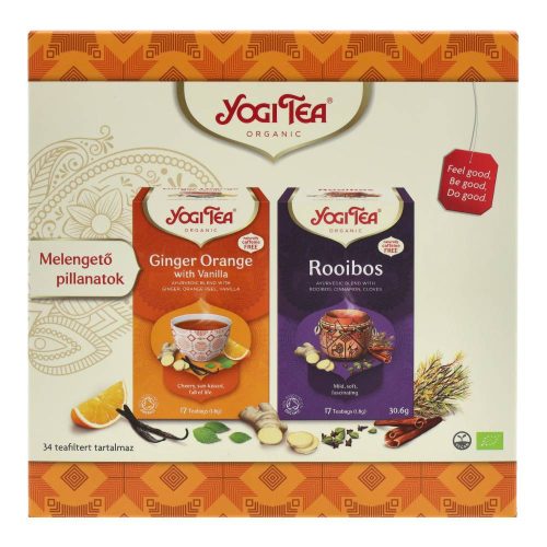 Yogi bio tea csomag melengető pillanatok