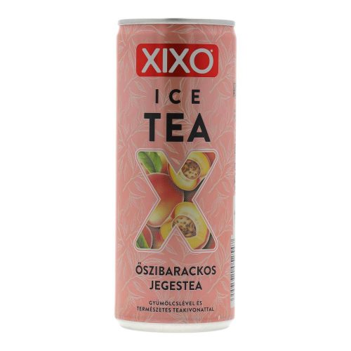 Xixo ice tea őszibarack 250ml 