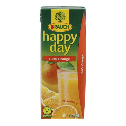 Rauch happy day narancs 100% 200ml
