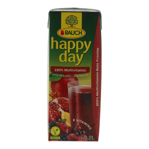 Rauch happy day piros multi. 100% 200ml