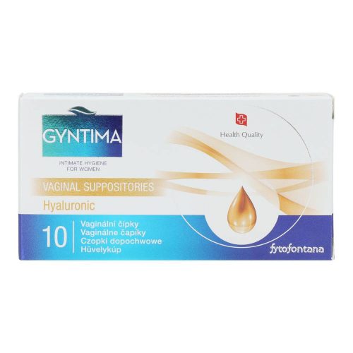 Gyntima hyaluronic hüvelykúp 10 db