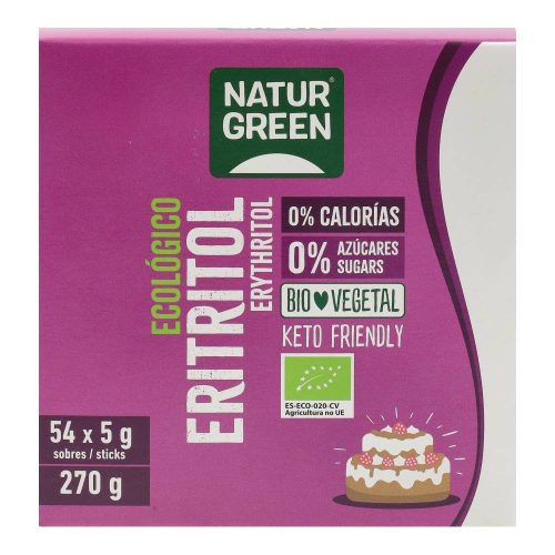 Naturgreen bio eritrit tasakos 270g