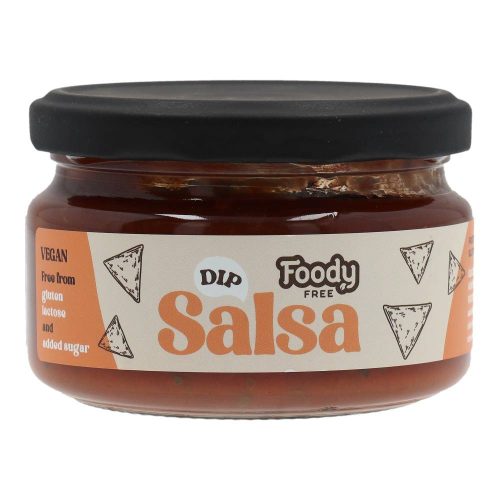 Foody free dip salsa gluténmentes laktózmentes  Hozzáadott cukor nélkül 200g