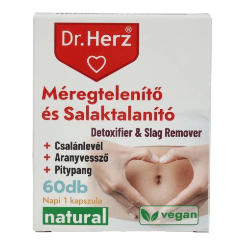 Dr. Herz méregtelenítő és salaktal. 60 db