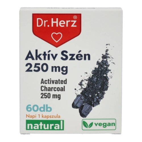 Dr. Herz aktív szén 250mg 60 db