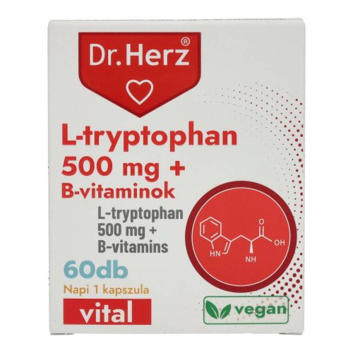 Dr. Herz l-tryptophan+b-vit. kapszula60 db