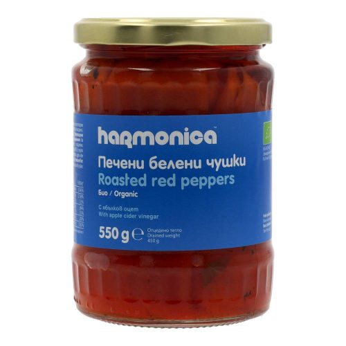 Harmonica bio sült paprika lében 550g