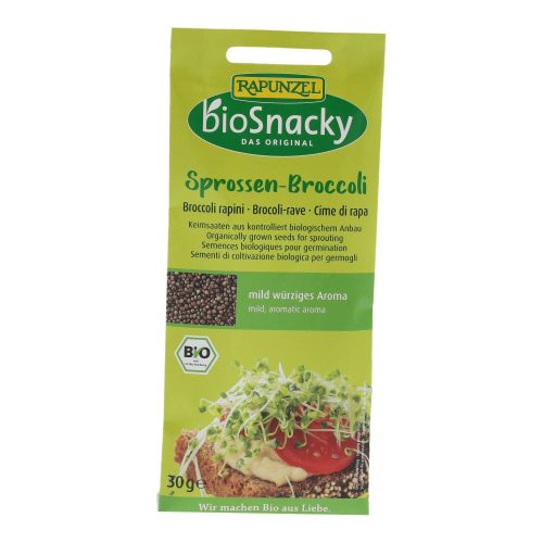 Rapunzel biosnacky brokkoli csíramag