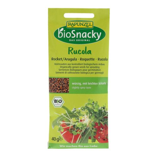 Rapunzel biosnacky rukkola csíramag