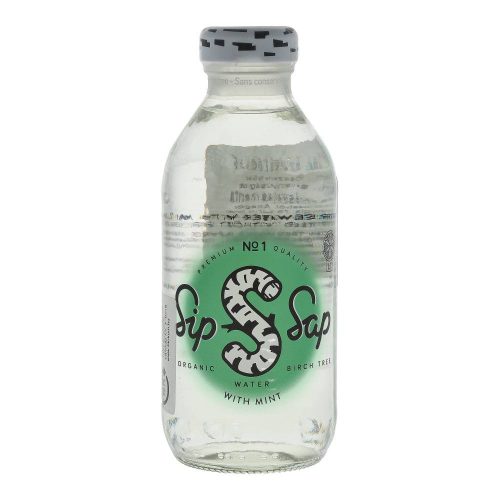 Sip sap bio nyírfavíz menta 330ml 