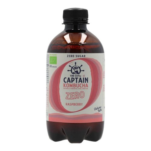 Captain kombucha ital zero málna 