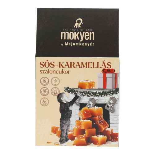 Majomkenyér szaloncukor sós karam. Doboz