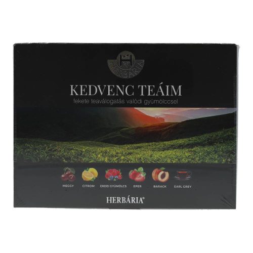 Herbária kedvenc teáim fekete tea 6x5db
