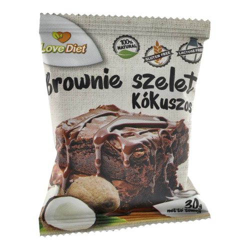 Love diet brownie kókusz 30g