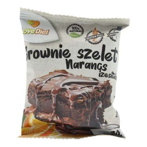 Love diet brownie narancs 30g