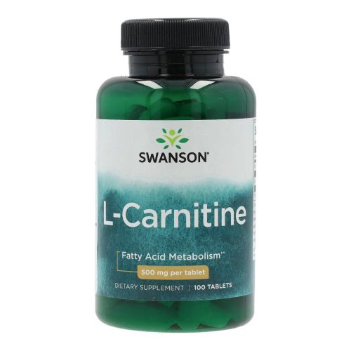 Swanson l-carnitine 500 mg kapszula100 db