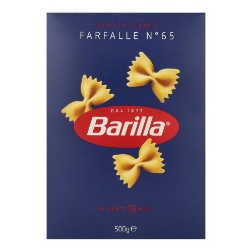 Barilla tészta farfalle n.65 500g
