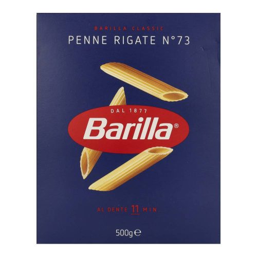 Barilla tészta penne rigate n.73 500g